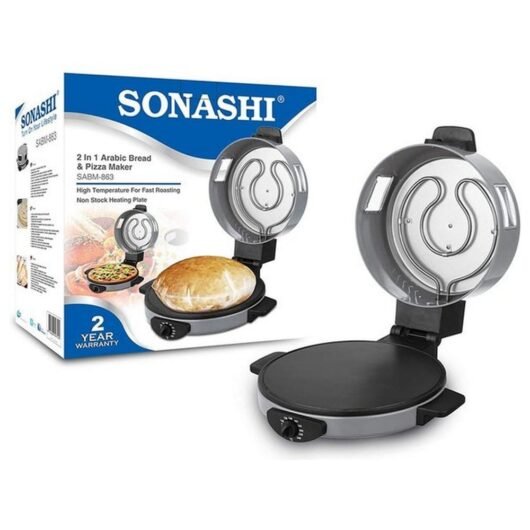 صانعة الخبز والبيتزا  2في 1 من سوناشي  Four a Pizza et pain Multifonctions Sonashi SABM-863 1800W