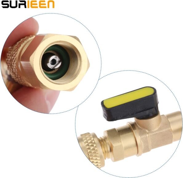 مزيل ومثبت الصمامات Dissolvant et installateur de valve avec double taille 1/4 & 5/16 — image 3
