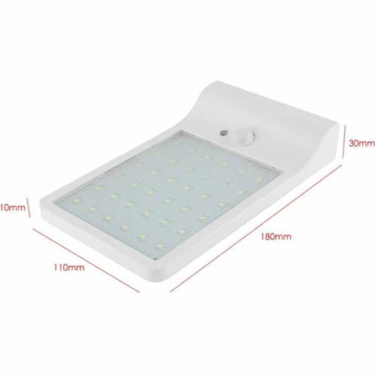 مصباح بالطاقة الشمسية Lampe Solaire avec Détecteur de Mouvement 36 LED — image 5
