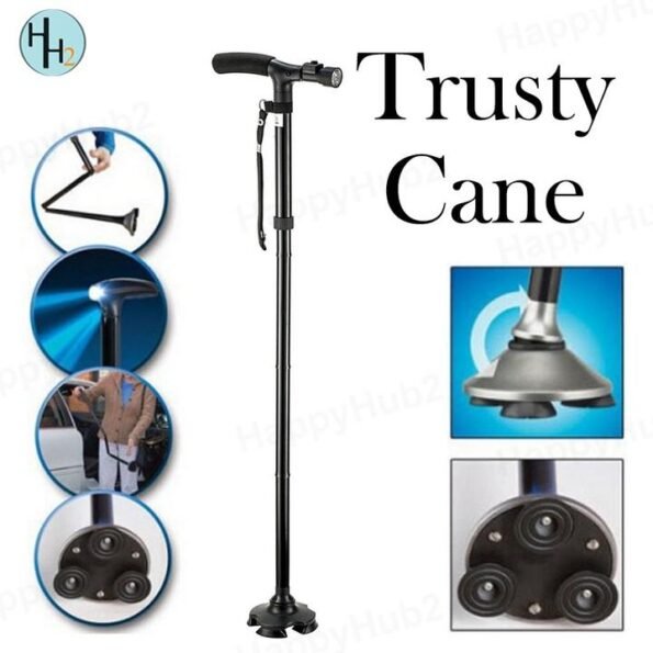 عكازة المشي الذكية Magic Cane Canne de marche pliante à LED