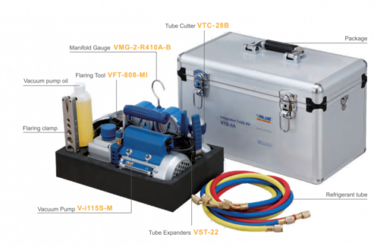 VALUE Kit de 6 Outil de réparation + Valise Aluminium VTB-5A — image 3